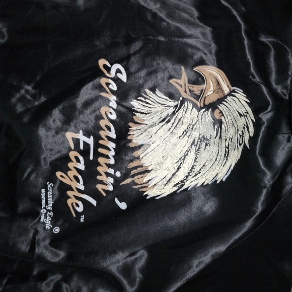 Rare 1994 Nylon Screamin' Eagle Bomber. - Picture 3 of 5